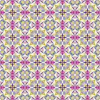 seamless abstract flowers Various colors for fabric and wallpaper vector