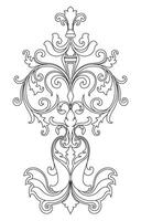 Abstract Linear Designs Black and White Patterns for Textile and Rugs vector