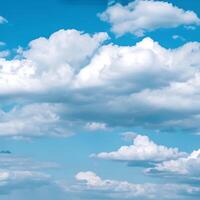 A man is flying a kite in the sky photo