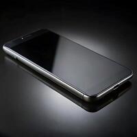 Sleek Modern Smartphone on Reflective Surface Elegant Mobile Technology Device photo