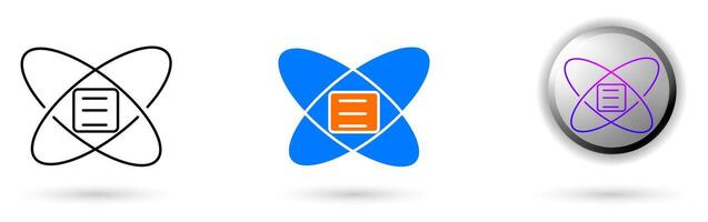 Modern data backup icon collection with minimalist and futuristic concept. Ideal for technology websites, cybersecurity applications, IT branding and cybersecurity projects. vector