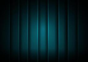 Abstract blue black background with shadows and light effects vector
