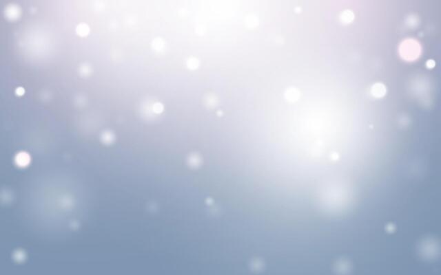 Soft Blue Bokeh with Dreamy Glow, Light and Airy Blurred Sparkles. Background decoration.