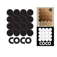 coco logo design vector