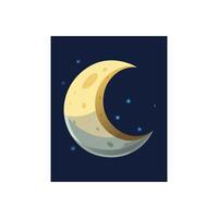Ethereal Moon A Cosmic Design Journey vector