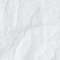 A highresolution of crumpled white paper texture background photo