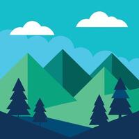 Mountains low poly style set. Polygonal mountain ridges. vector