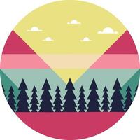Mountains low poly style set. mountain ridges. vector