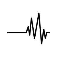 sound wave graphic design vector