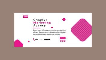 Social Media Cover Design. Minimal Layout Display for Promotional Campaign. vector