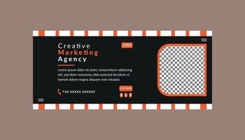 Social Media Cover Design. Abstract Layout Display for Promotional Campaign. vector