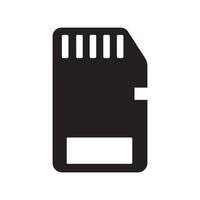 storage card icon illustration design template vector