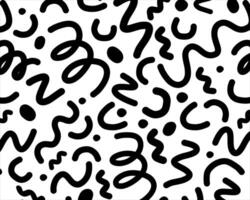 Hand Drawn small dash pattern vector