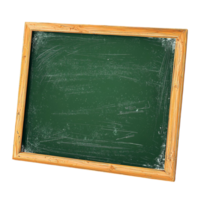 Blackboard stands empty ready for writing lessons png