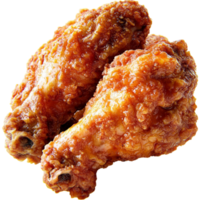 fried chicken drumsticks have a golden brown crunchy coating png
