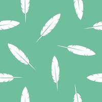 Bird Feather Seamless Pattern texture vector