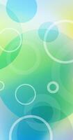 Modern circles web background, vertical banner vector