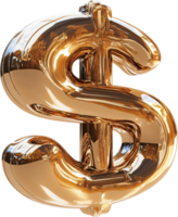 Golden Currency. A gleaming, reflective symbol signifying wealth, prosperity, and financial success, set against a contrasting backdrop. png