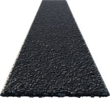 A straight, rough surface. The dark, textured asphalt is shot at a low angle to provide a simple yet dramatic look at a common material. png