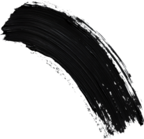 A striking visual of a black paint streak against a black backdrop. The image showcases a dark and dense texture with dramatic composition. png