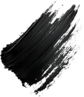 Abstract strokes with a black fluid. The texture is rugged and uneven, highlighting the depth of the color. Great for background or texture. png