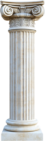 Detailed Architectural Column, A striking image of a classic, fluted column showcasing intricate details of architectural design. png