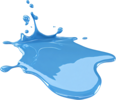 A captivating burst of light blue liquid creates dynamic motion. Splashes, droplets, and vibrant color against a stark backdrop. png