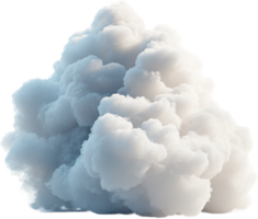 A colossal cloud formation dominates the scene, its fluffy white texture contrasted against a dark background. The overall feeling is dreamy. png
