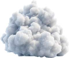 A billowing cloud formation dominates the scene, with a fluffy, vaporous texture set against a stark backdrop. Natural, atmospheric, and serene. png