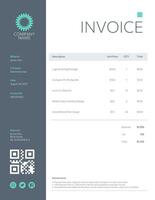 Invoice for Creative Business template