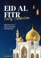 eid celebration invitation template design ideas