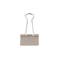 A Beige Paper Clip cutout, full depth of field. png