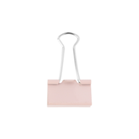 Pink Paper Clip cutout, full depth of field png