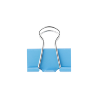 Blue Paper Clip cutout, full depth of field. png