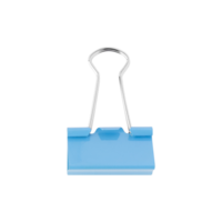 Blue Paper Clip cutout, full depth of field png