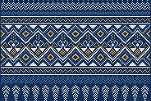 Knit seamless, Knit pattern design for wrapping paper, fabric, background, wallpaper. vector