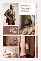Color of The Year Pinterest Pin Cover template