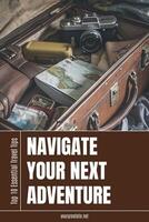 Navigate Your Adventure Guide Pinterest Graphic template