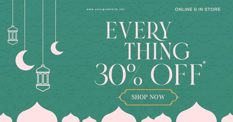 eid sale for ramadan promo