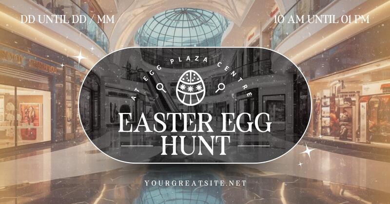 Easter Children Activity at Shopping Center Facebook Ads