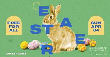easter event for social media ads template