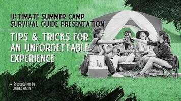 Summer Camp Survival Guide Preparation template