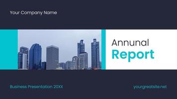 Annual Report template