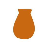 abstract vases icon elements illustration vector