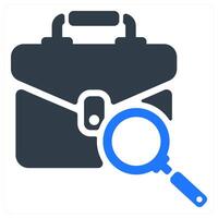Looking Job icon concept vector