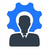 Employee Management icon concept vector