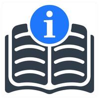 Manual icon concept vector