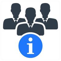 Team Information icon concept vector