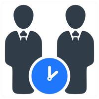Long Time Relation icon concept vector