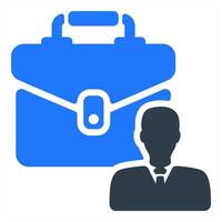 Employee ability icon concept vector